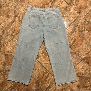 Cider Curve & Plus Denim Basic Ripped Pocket Jeans